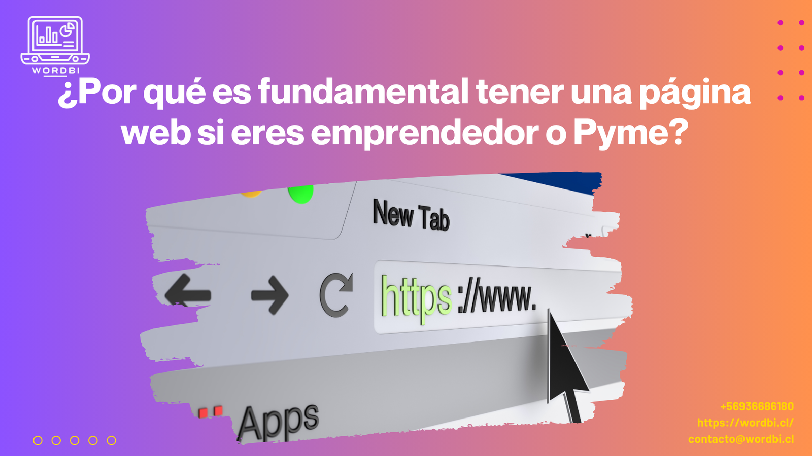 ¿Por qué es fundamental tener una página web si eres emprendedor o Pyme?